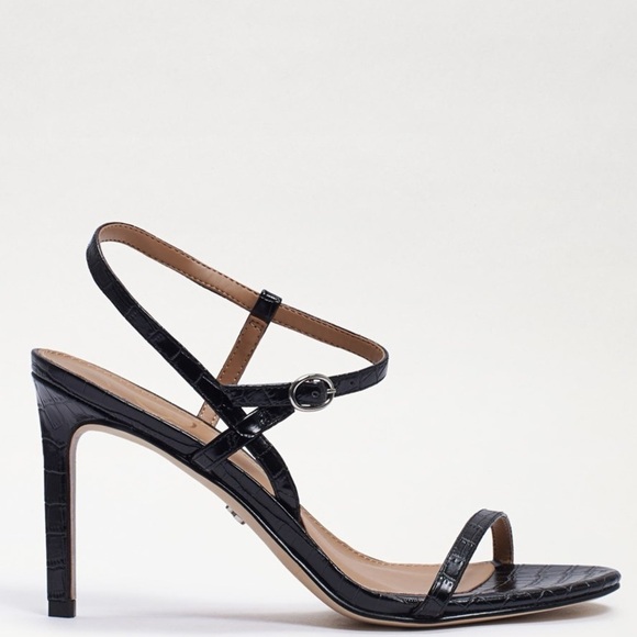 Sam Edelman Black Strappy Heels - Picture 5 of 16